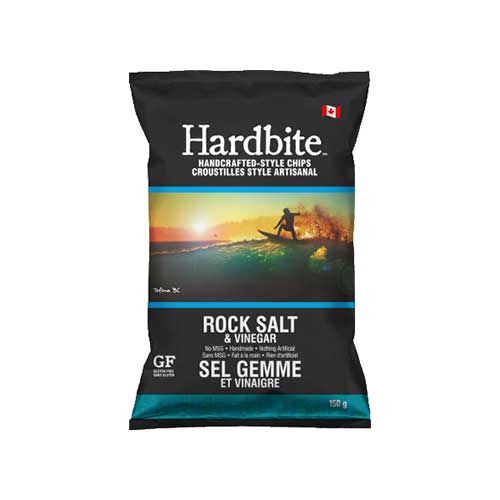 Hardbite Handcrafted-Style Chips – Rock Salt & Vinegar