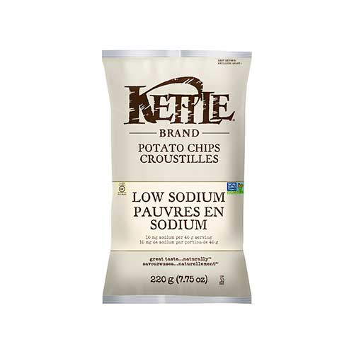 Kettle Brand Potato Chips – Low Sodium