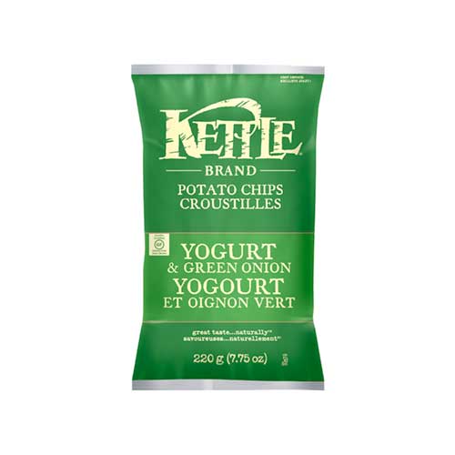 Kettle Brand Potato Chips - Yogurt & Green Onion