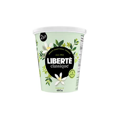 Liberté Classic Yogurt – Vanilla 2.9% – 650g