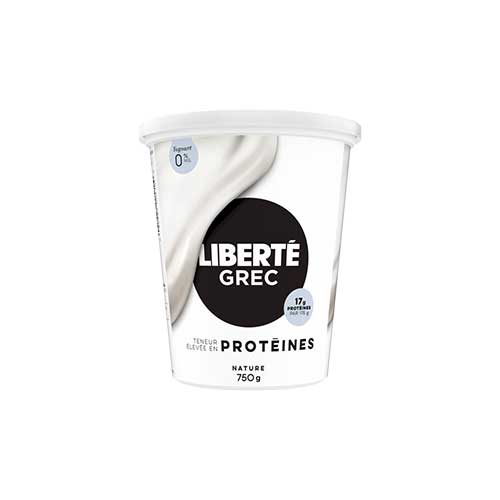 Liberté Greek Yogurt – Plain 0% – 750g