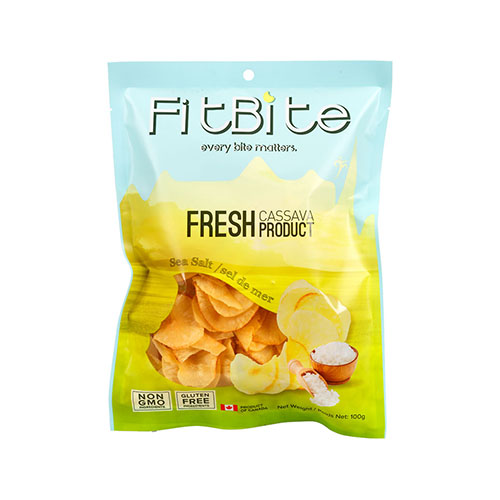 FitBite Cassava Chips – Sea Salt