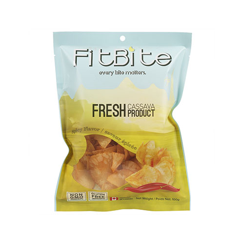 FitBite Cassava Chips – Spicy Flavour