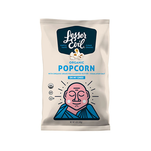 LesserEvil Organic Popcorn – Oh My Ghee!