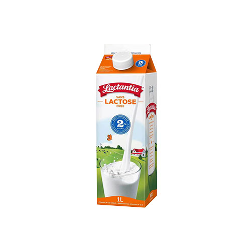 Milk, Lactantia Lactose-Free, 2%, 1L