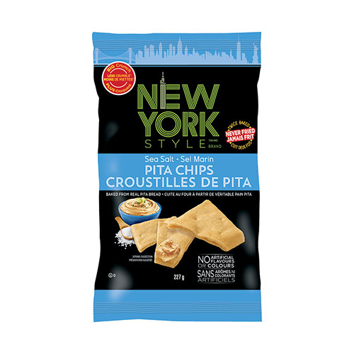New York Style Pita Chips – Sea Salt