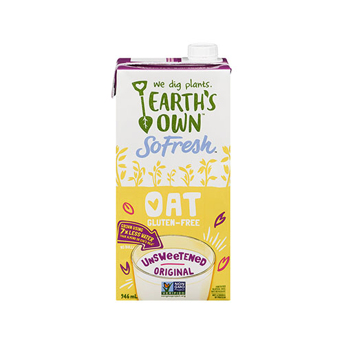 Oat Milk, Earth’s Own SoFresh, Original – Unsweetened