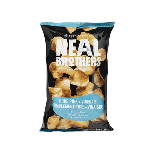 Neal Brothers Kettle Chips - Pure Pink & Vinegar
