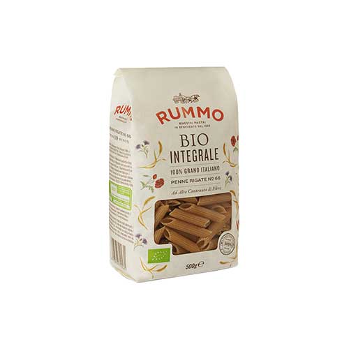 Rummo Penne Rigate n°66 – organic, whole wheat