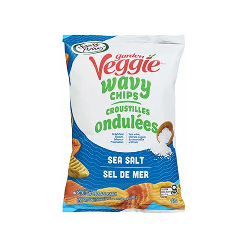Sensible Portions Garden Veggie Wavy Chips – Sea Salt