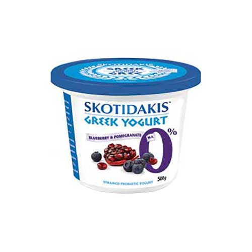 Skotidakis Greek Yogurt - Blueberry & Pomegranate 0%