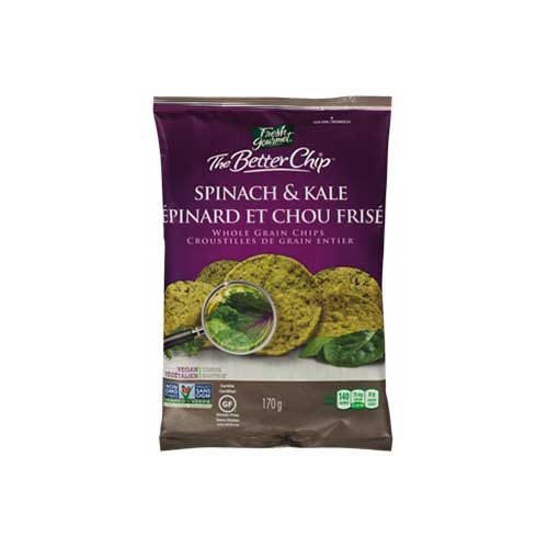 The Better Chip Whole Grain Chips - Spinach & Kale