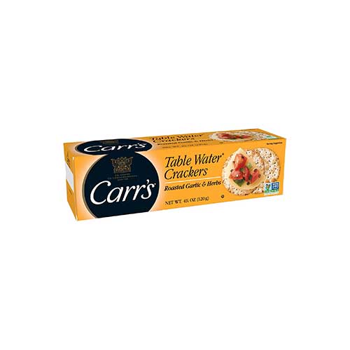 Carr’s Table Water Crackers – Roasted Garlic & Herbs