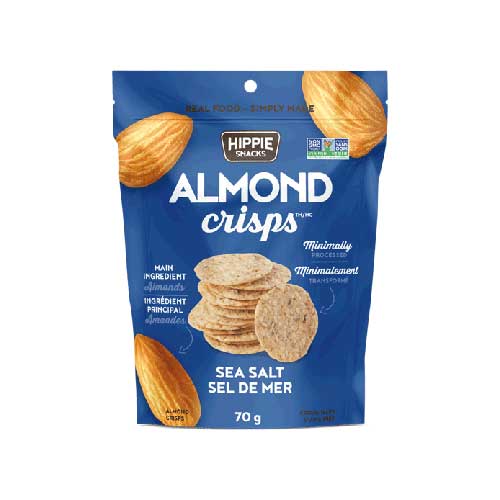 Hippie Snacks - Almond Crisps - Sea Salt