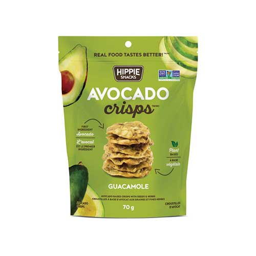 Hippie Snacks - Avocado Crisps - Guacamole