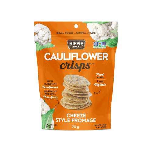 Hippie Snacks – Cauliflower Crisps – Cheeze