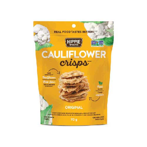 Hippie Snacks – Cauliflower Crisps – Original