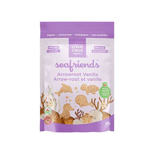 Love Child Seafriends - Organic Cookies - Arrowroot Vanilla