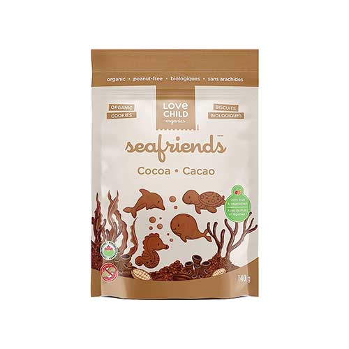 Love Child Seafriends - Organic Cookies - Cacao
