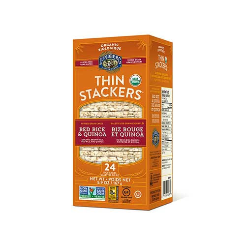 Lundberg Thin Stackers – Red Rice & Quinoa Cakes