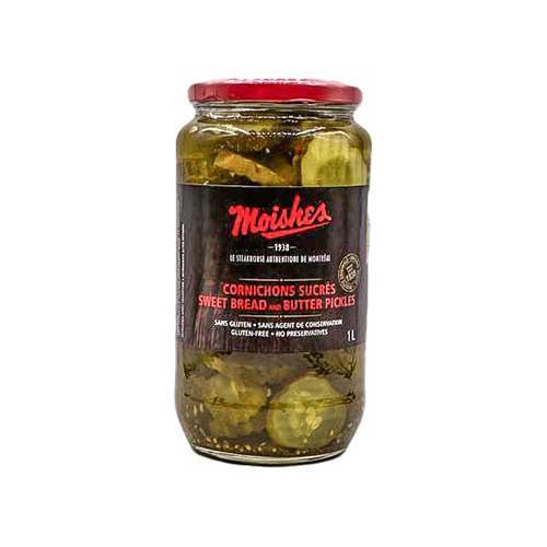 Moishes Sweet Bread & Butter Pickles