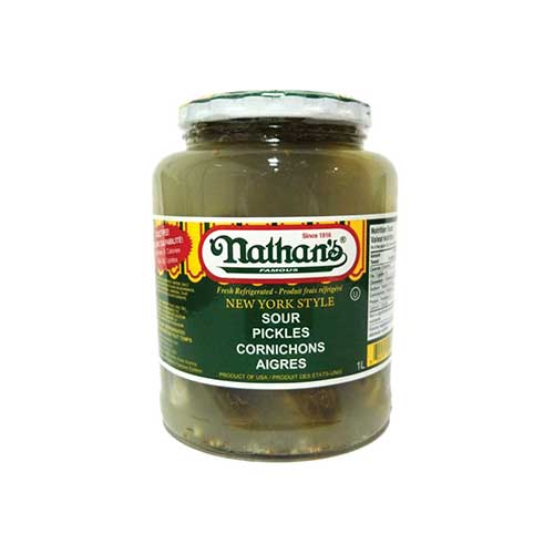 Nathan's Sour Pickles