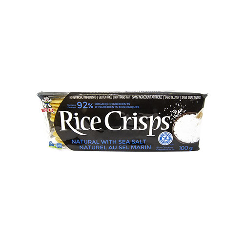 Hot-Kid Rice Crisps – Natural with Sea Salt
