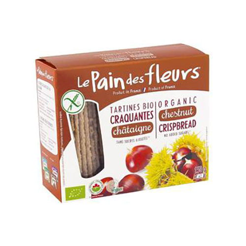 Le Pain des Fleurs Organic Chestnut Crispbread