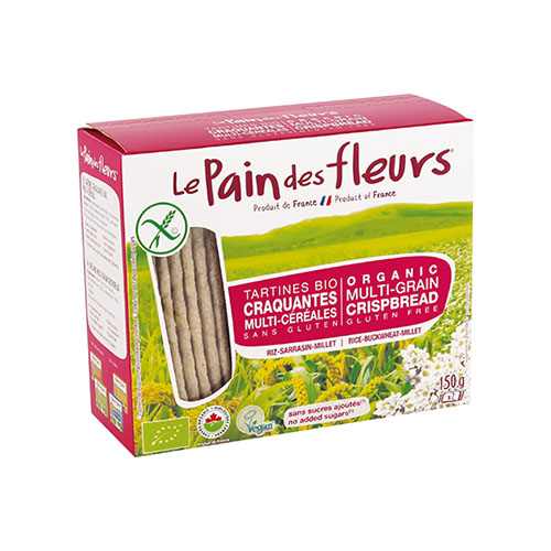 Le Pain des Fleurs Organic Multigrain Crispbread