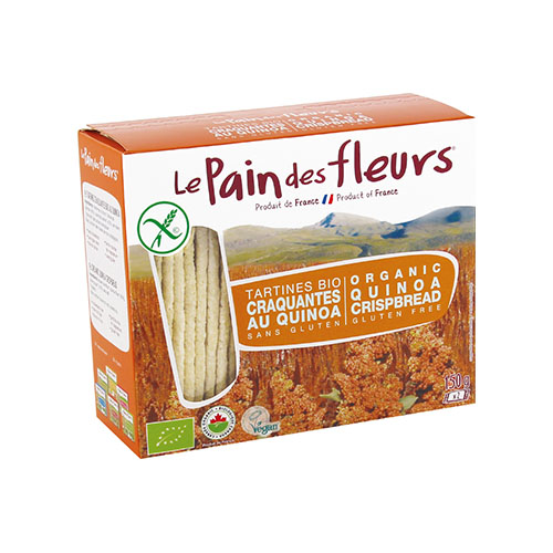 Le Pain des Fleurs Organic Quinoa Crispbread