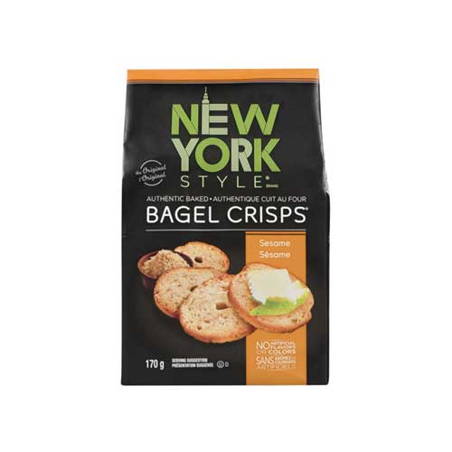 New York Style Bagel Crisps - Sesame