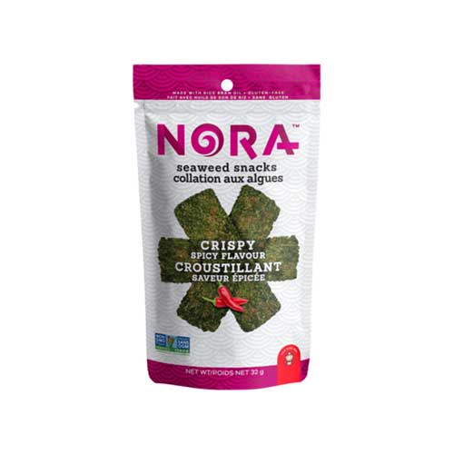 Nora Seaweed Snacks Crispy Spicy Flavor