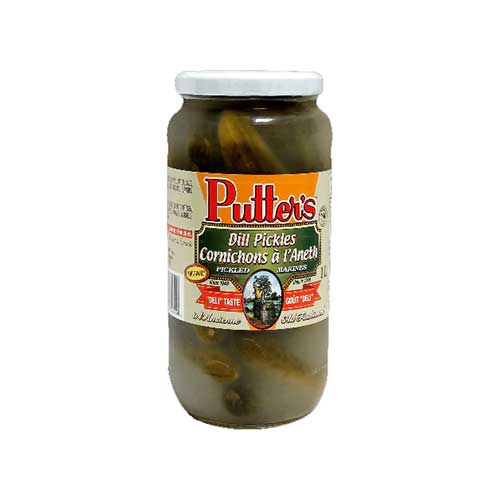 Putter's Kosher "Old Fashioned" Dill Pickles