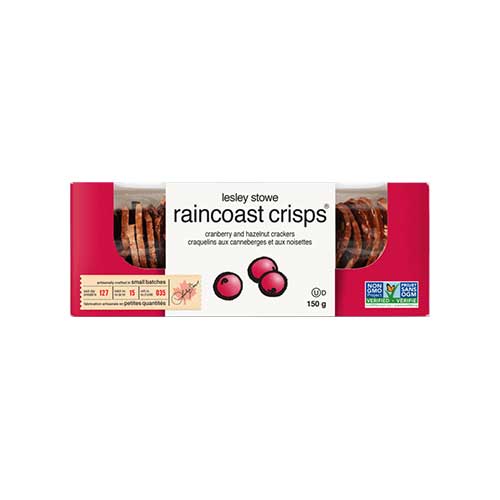 Raincoast Crisps Crackers - Cranberry & Hazelnut