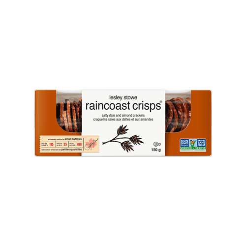 Raincoast Crisps Crackers - Salty Date & Almond