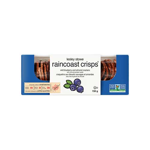 Raincoast Crisps Crackers - Wild Blueberry & Almond