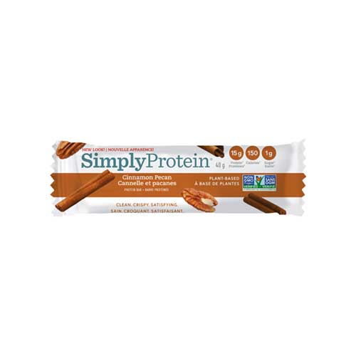 SimplyProtein Plant-Based Bar – Cinnamon Pecan