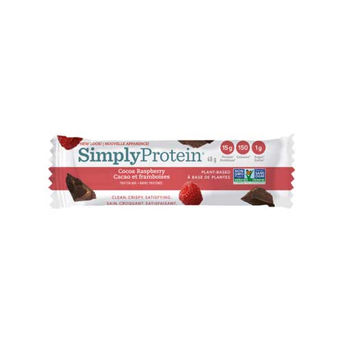 SimplyProtein Plant-Based Bar – Cocoa Raspberry