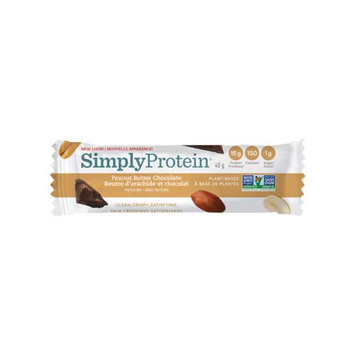 SimplyProtein Plant-Based Bar - Peanut Butter Chocolate