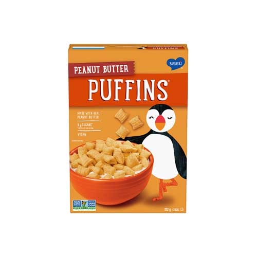 Barbara's Puffins Cereal - Peanut Butter