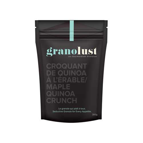 Granolust Granola – Maple Quinoa Crunch