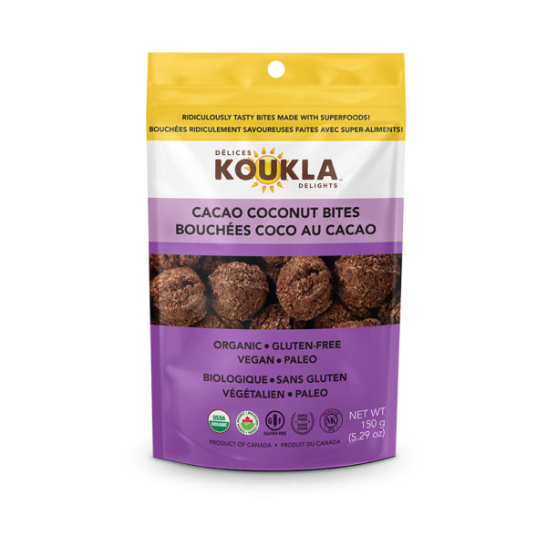 Koukla Delights - Cacao Coconut Bites