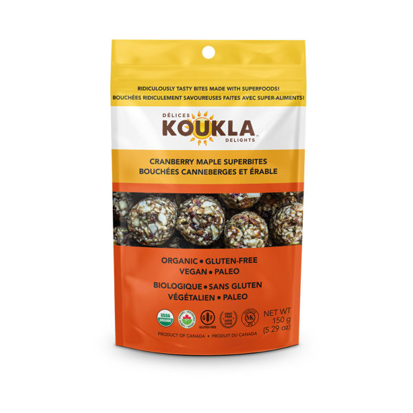 Koukla Delights - Cranberry Maple Superbites
