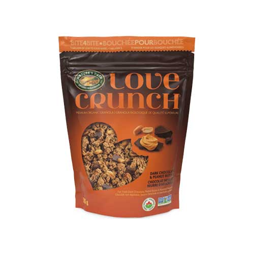 Nature’s Path Love Crunch Organic Granola – Dark Chocolate & Peanut Butter