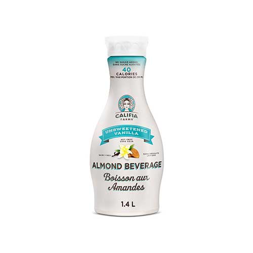 Almond Milk, Califia Farms, Vanilla – Unsweetened