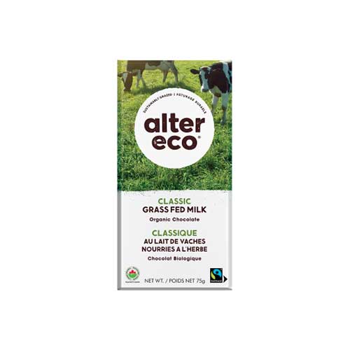 Alter Eco Organic Chocolate – Classic Grass Fed Milk 46%