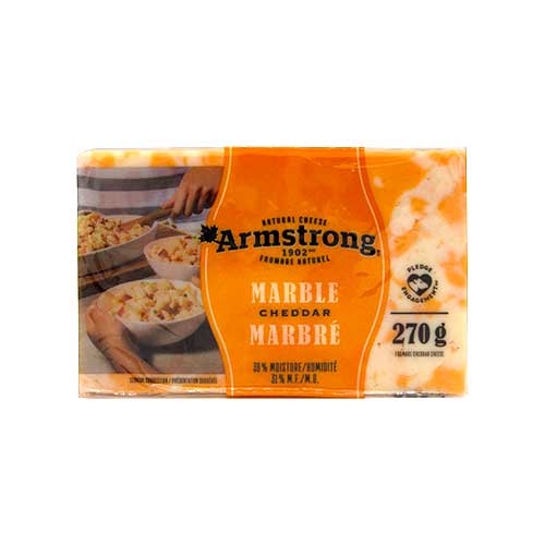 Armstrong Block Cheese – Marble Cheddar 270g