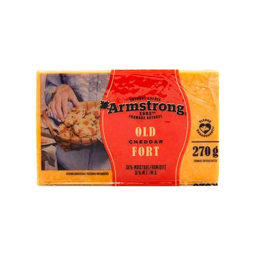 Armstrong Block Cheese – Old Yellow Cheddar 270g