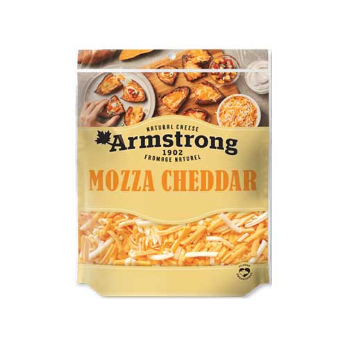 Armstrong Shredded Cheese – Mozza Cheddar
