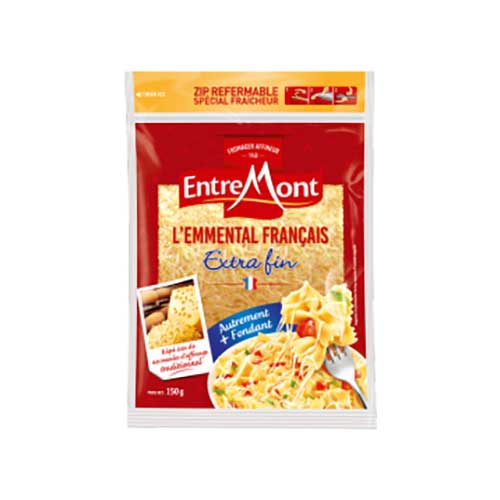 EntreMont Shredded Cheese – Emmental